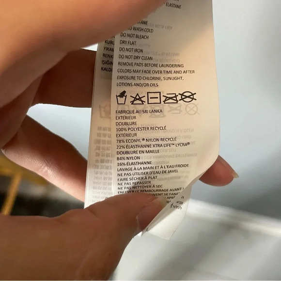 prAna Ainsley Tankini Top - Women's size small NWT black - Picture 10 of 14